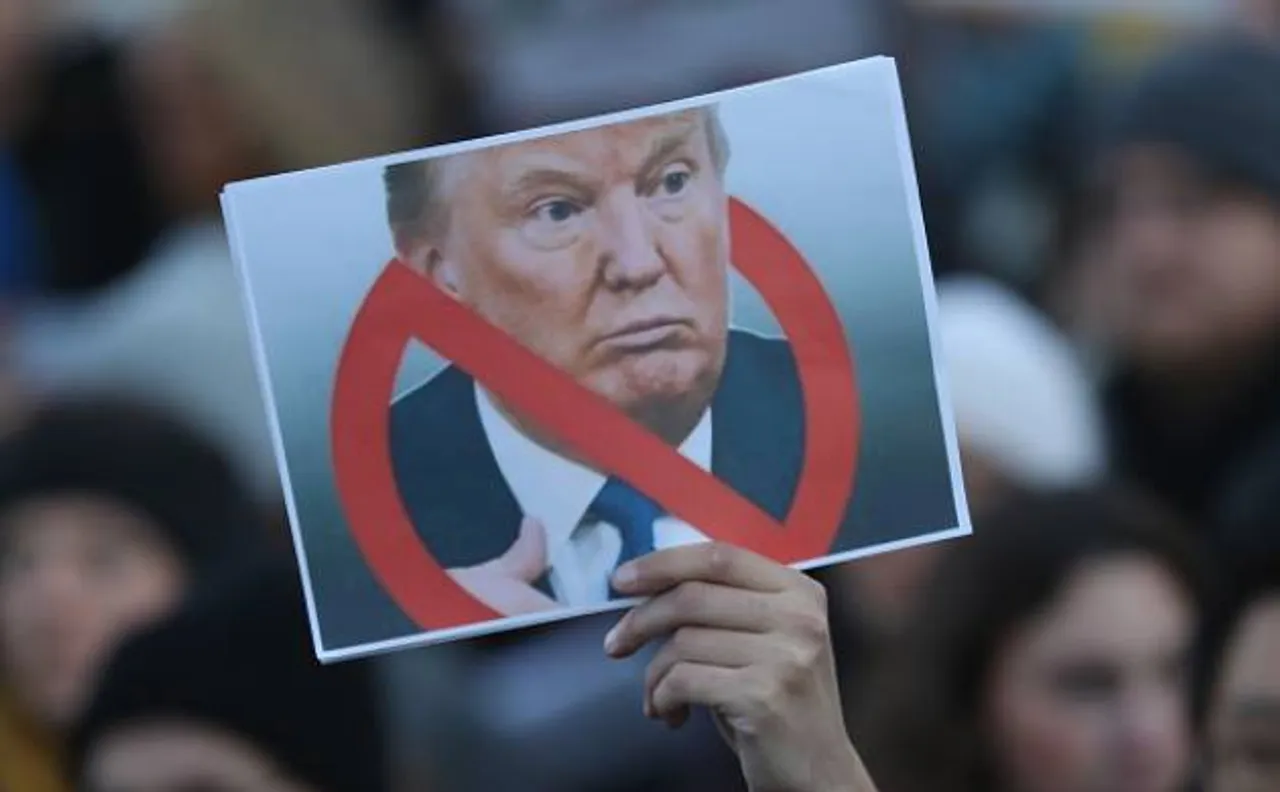 Swastika sign alongside 'TRUMP' found on university campus in Texas