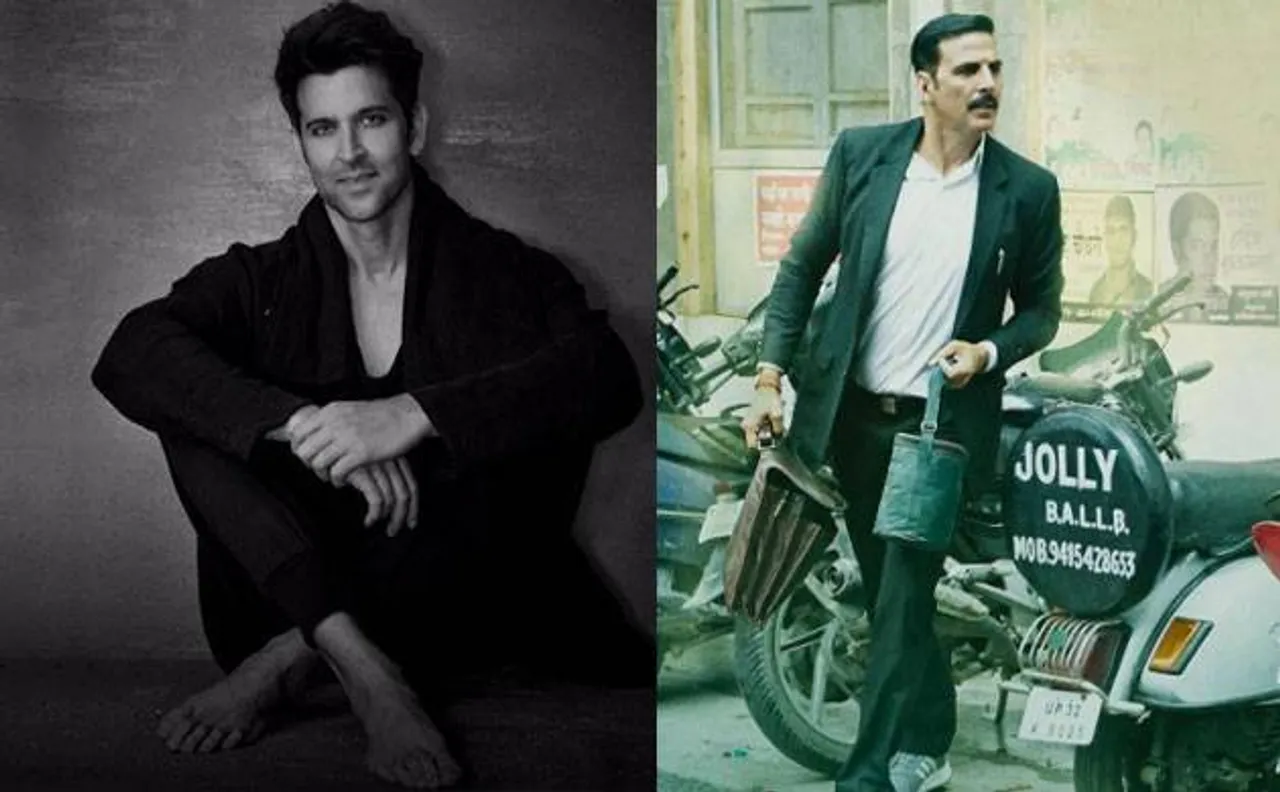 Jolly LLB 2: Hrithik Roshan has â€˜jolly goodâ€™ response for Akshay Kumarâ€™s courtroom drama