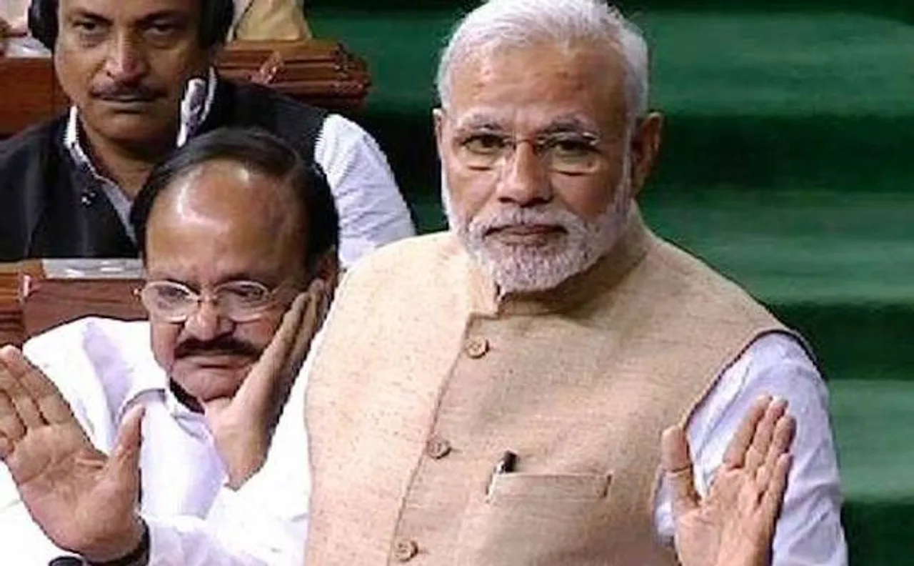Budget Session: Congress MPs walk out of LS over PM Modi's 'raincoat' remark against Manmohan Singh