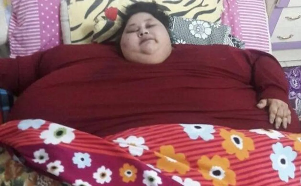 World's heaviest women from Egypt Eman Ahmed now in India for treatment