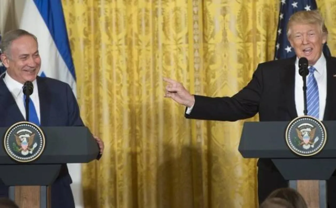 Israeli minister praises US president Donald Trump's two-state statement