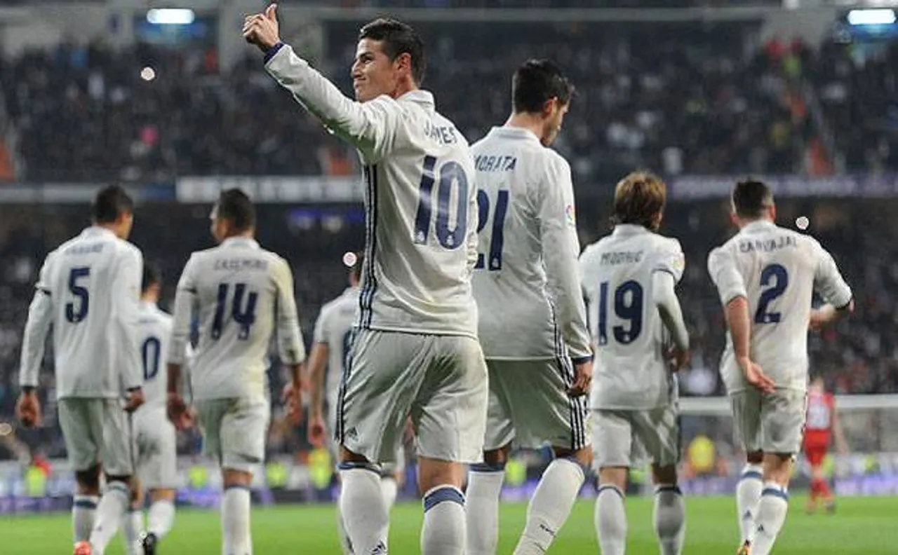 Real Madrid defeat Napoli in first leg of quarter finals of UCL
