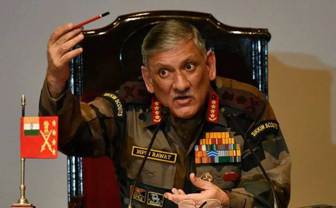 After Army Chief Gen Bipin Rawat's warning, public asked to stay away from encounter sites in Kashmir