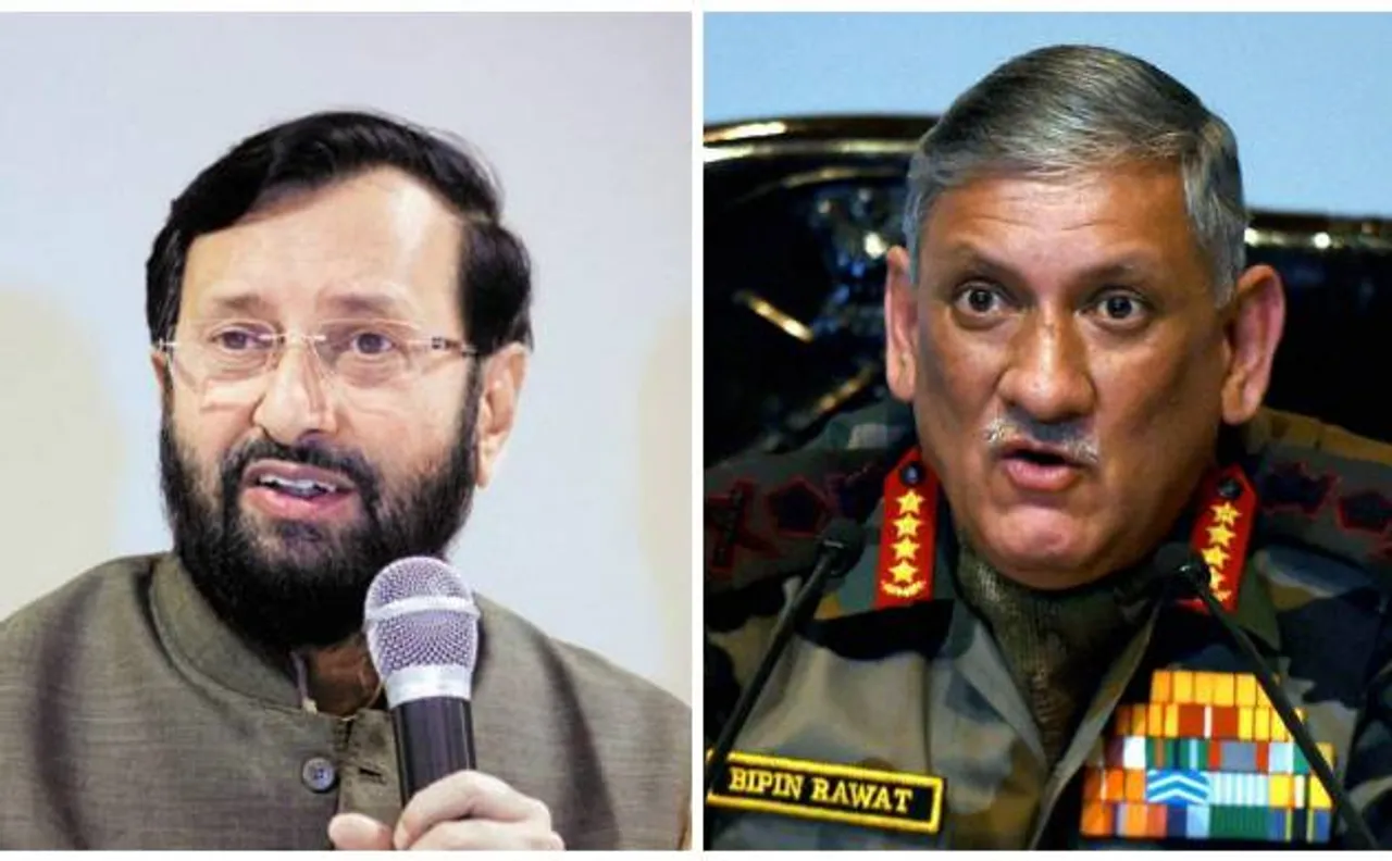 Army chief Kashmir remark: Javadekar asks Opposition not to politicise armed forces  