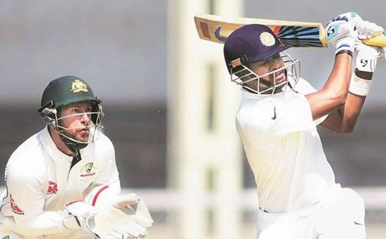 Shreyas Iyer pounds Aussie bowlers with career best 202 in drawn game