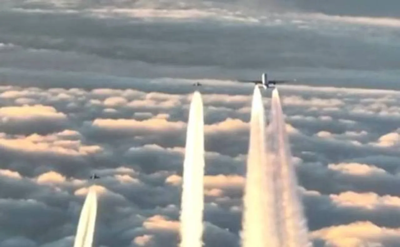 Video | Jet Airways aircraft loses contact with Air Traffic Control, German fighters escort it to London
