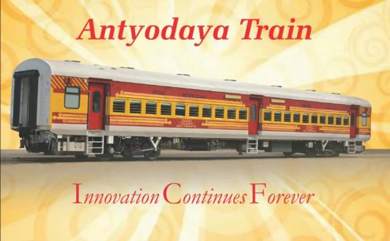 Suresh Prabhu introduces Antyodaya rail coaches for common man
