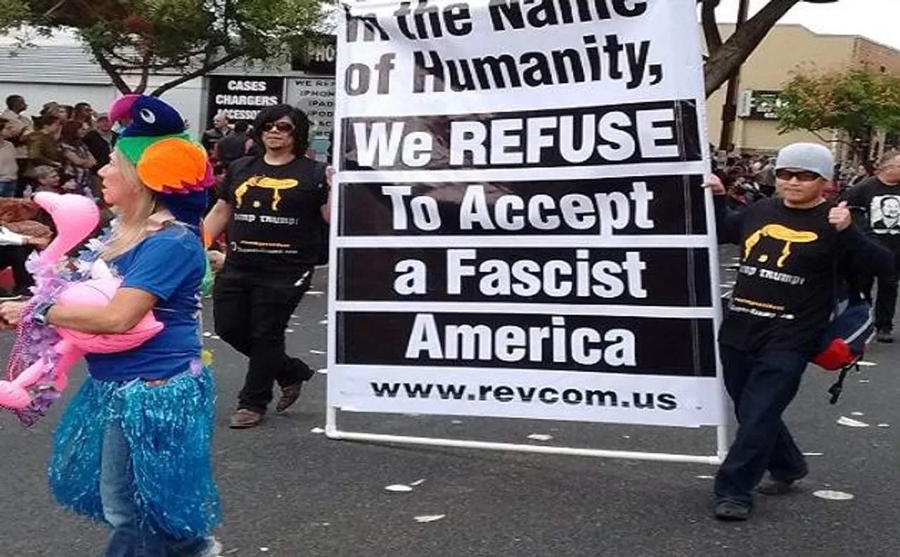 Lincoln Center turns away woman wearing anti-Trump sign