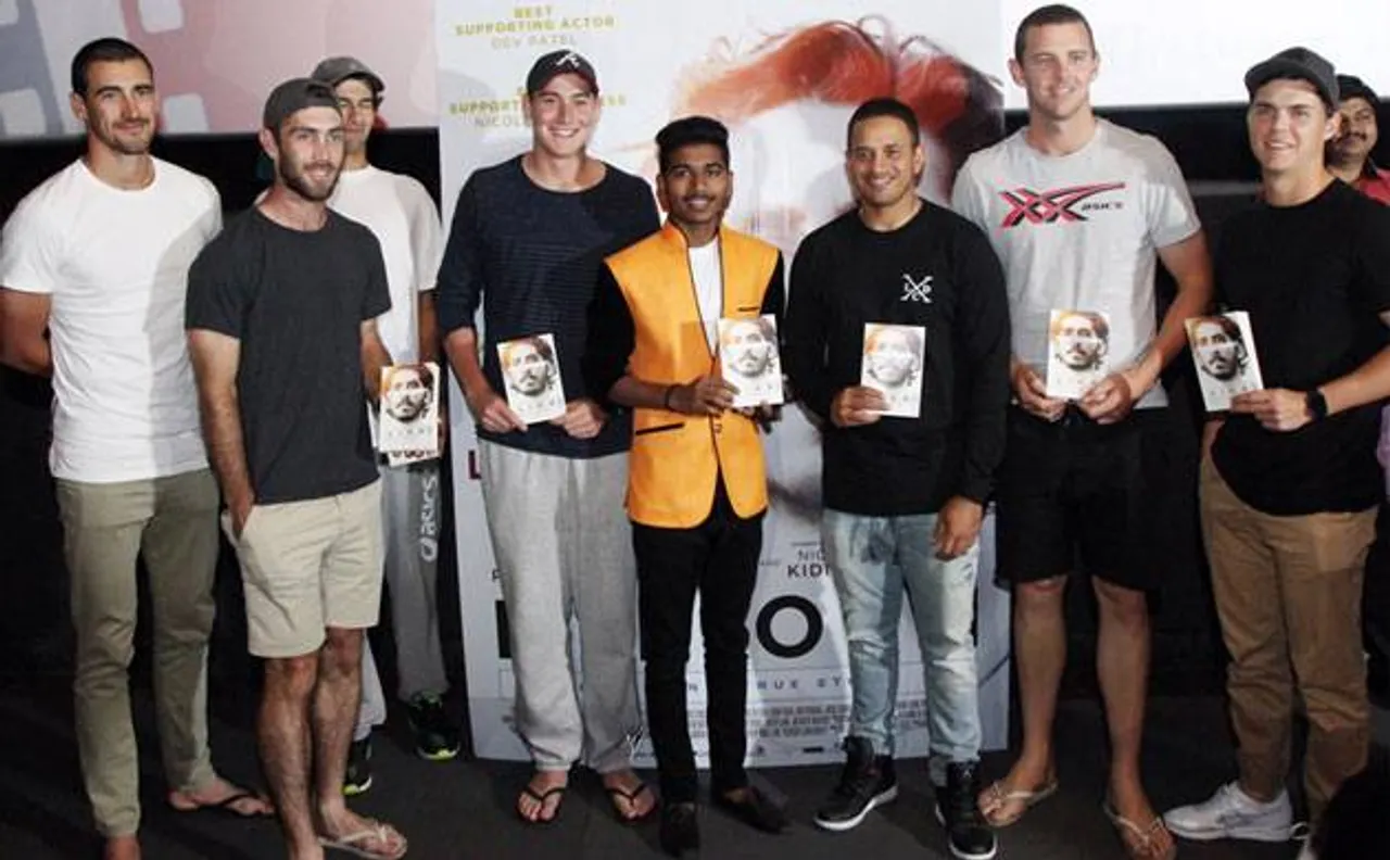 Australian Cricket Team attends special screening of â€˜Lionâ€™