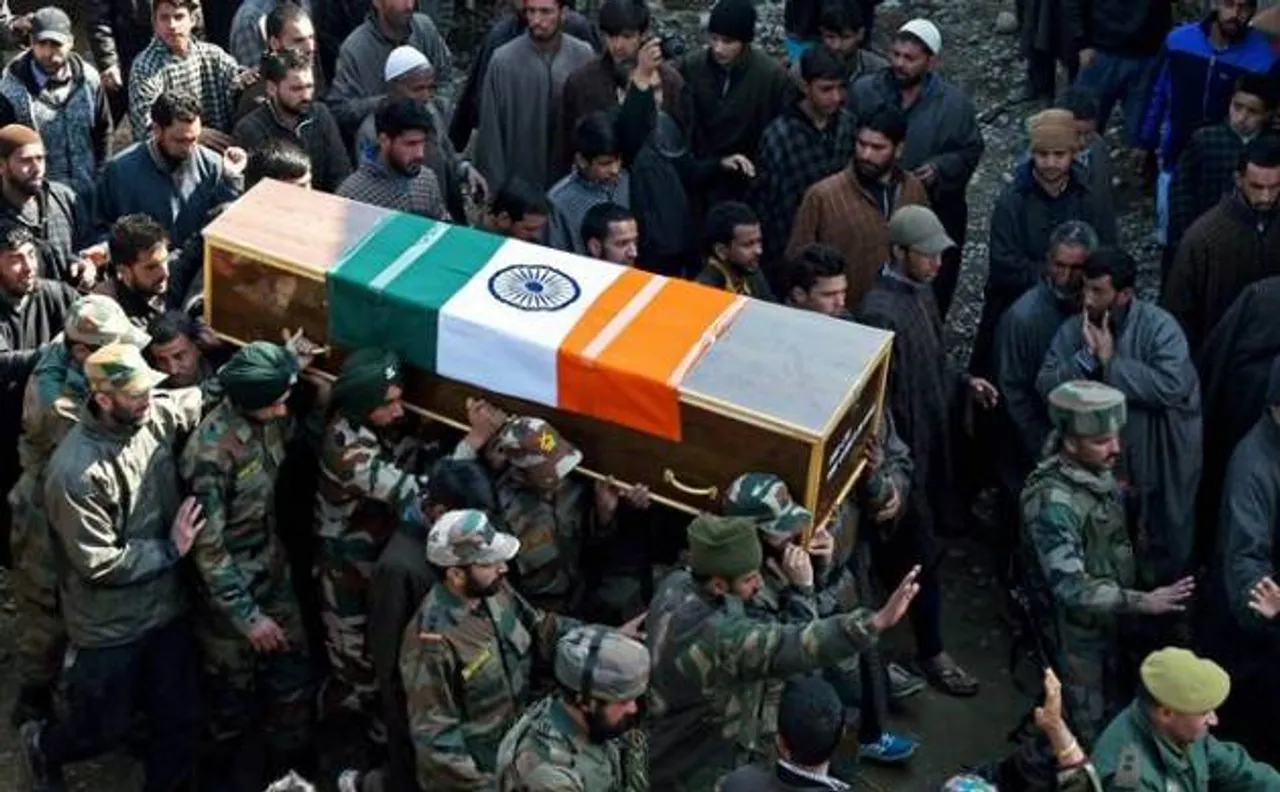 Shopoian encounter: Kashmiris pay tearful farewell to martyred soldier Ghulam Mohiuddin Rather