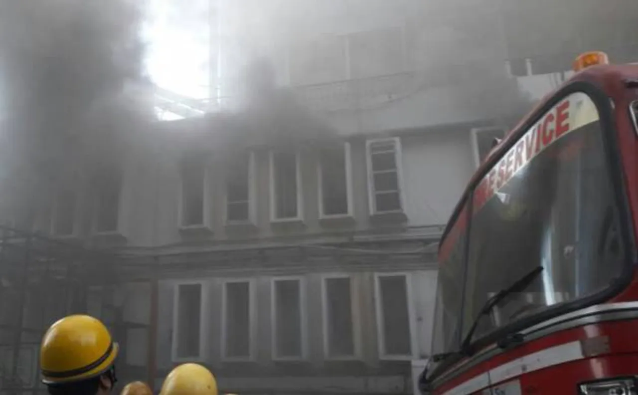 Fire at Times of India building in Delhi: 31 fire tenders at the spot; no causalities reported