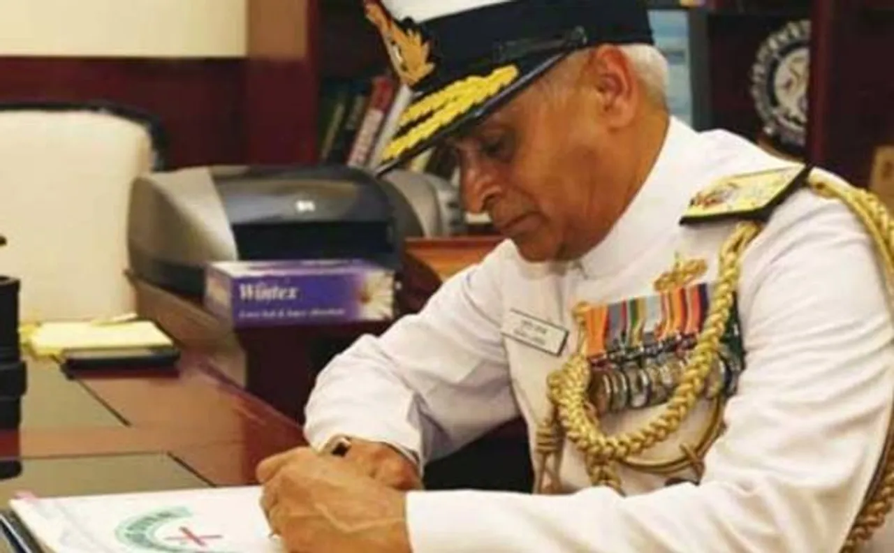 Navy Chief Lanba meets with UAE's top defence brass, holds talks