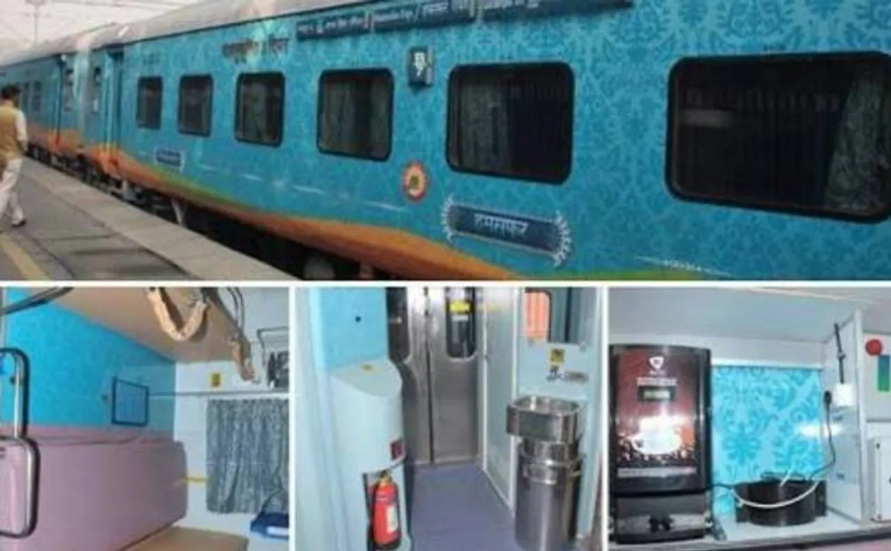 Rail Min Suresh Prabhu flags off Antyodaya Express,  Hamsafar Express 