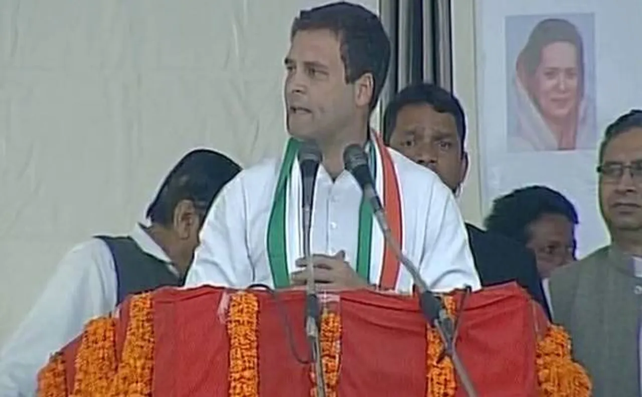 Rahul attacks PM at SP-Congress rally in Gorakhpur: Spreading hatred is in Modi's DNA