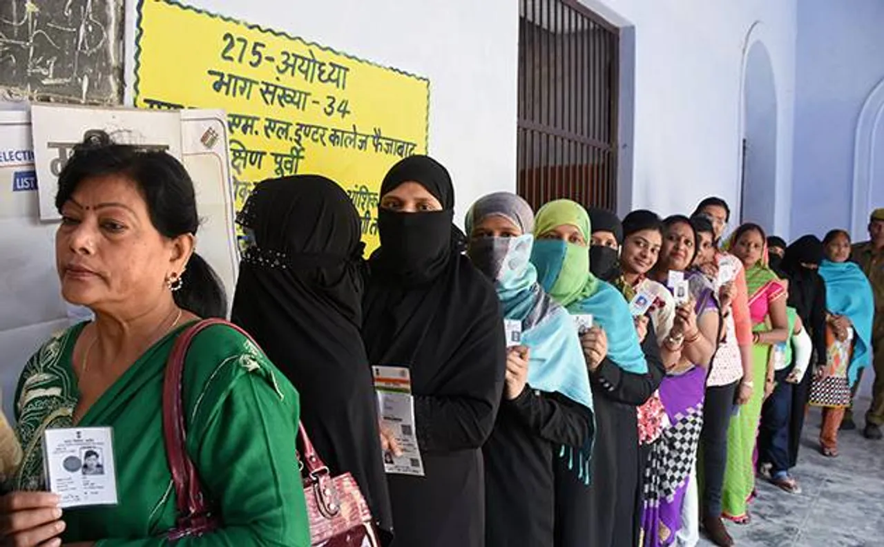 57.36 per cent turnout in phase V of UP Assembly elections 2017
