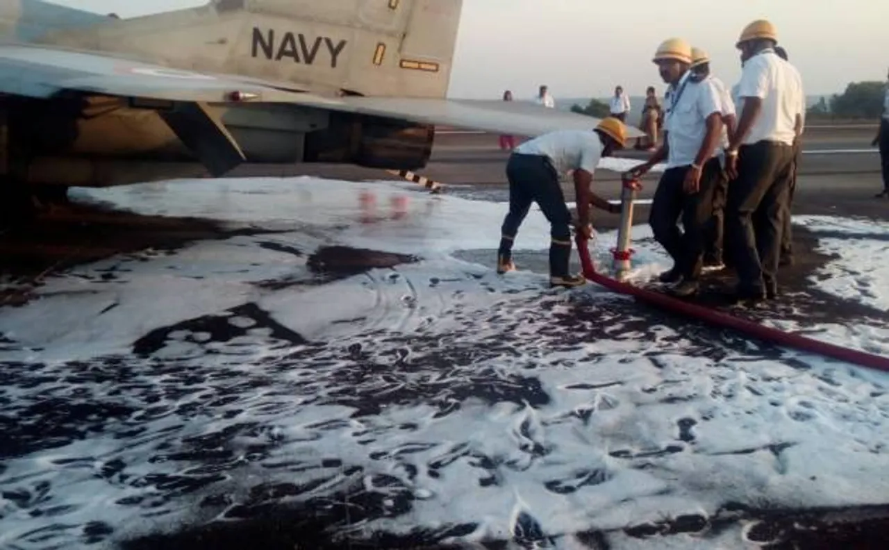 Indian Navy's MIG 29 K fighter jet makes emergency landing at Mangaluru