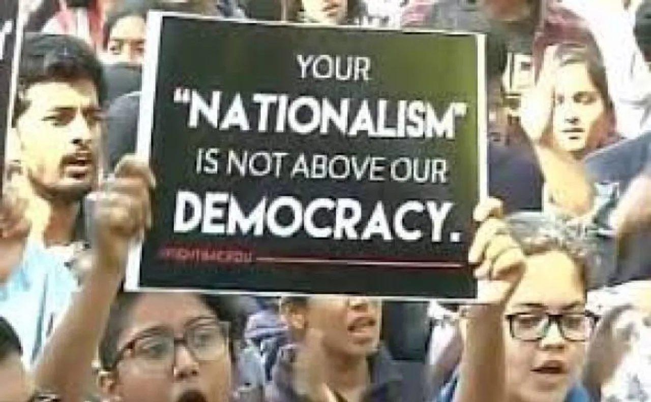 Student outfits, teachers march to 'save DU', 'reclaim' space to dissent