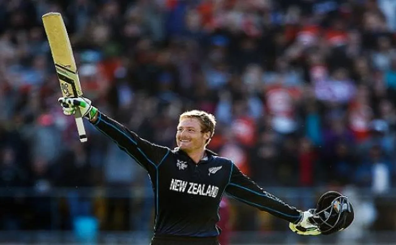 Martin Guptill's scintillating 180-run knock powers New Zealand to seven wicket win over South Africa in 4th ODI