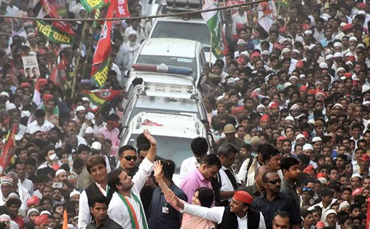 PM Modi rally in Varanasi: SP workers gherao Town Hall, Congress moves EC