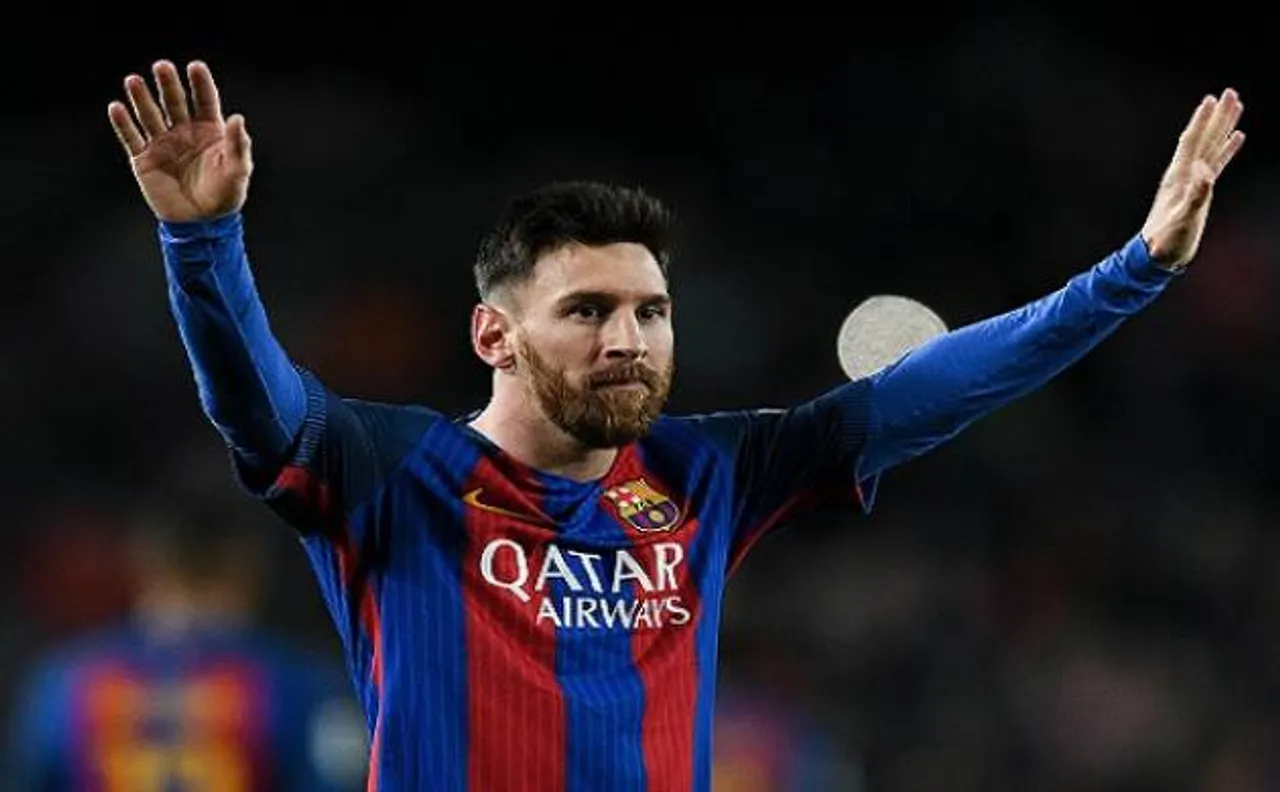 Messi's double strike powers Barcelona to 5-0 thumping win over Celta Vigo in Spanish League