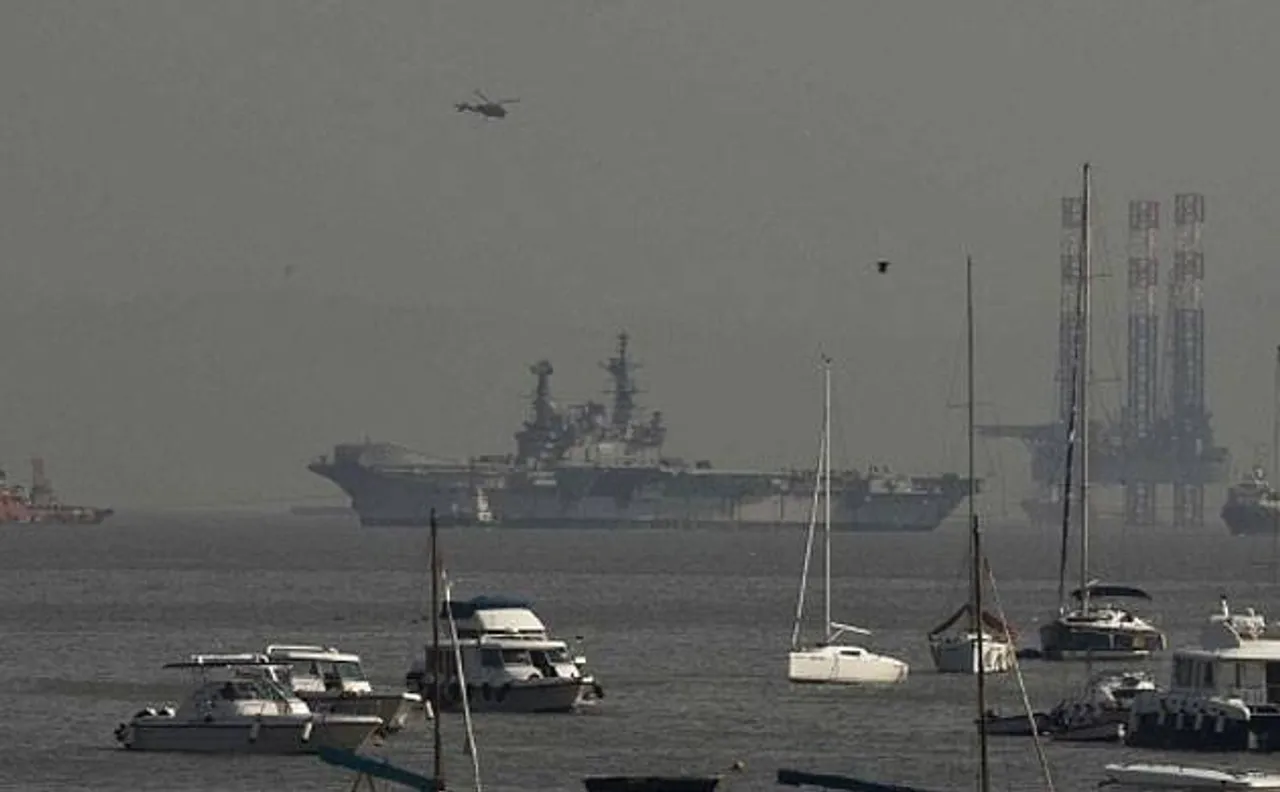 Navy airlifts four sailors from INS Sandhayak after indiscipline charges 
