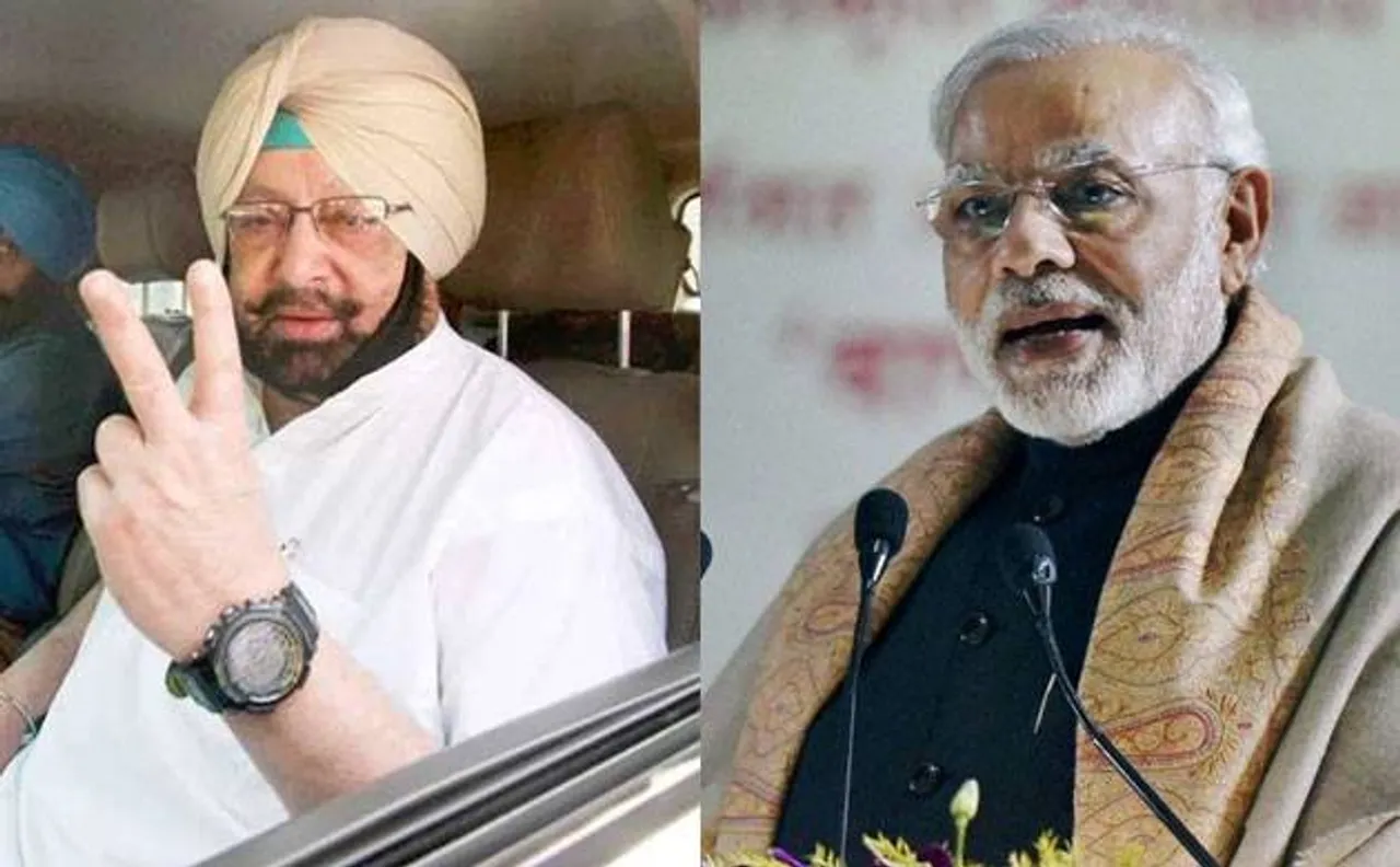 Punjab Polls Results 2017: PM Modi congratulates Amarinder Singh on his historical win