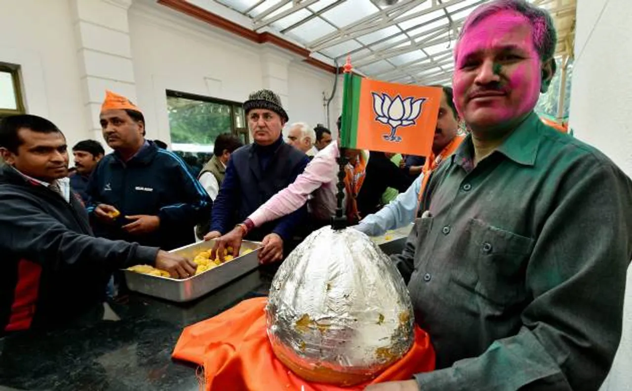 BJP secures landslide victory in UP, Uâ€™Khand, Congress sweeps Punjab; fractured mandate in Goa and Manipur