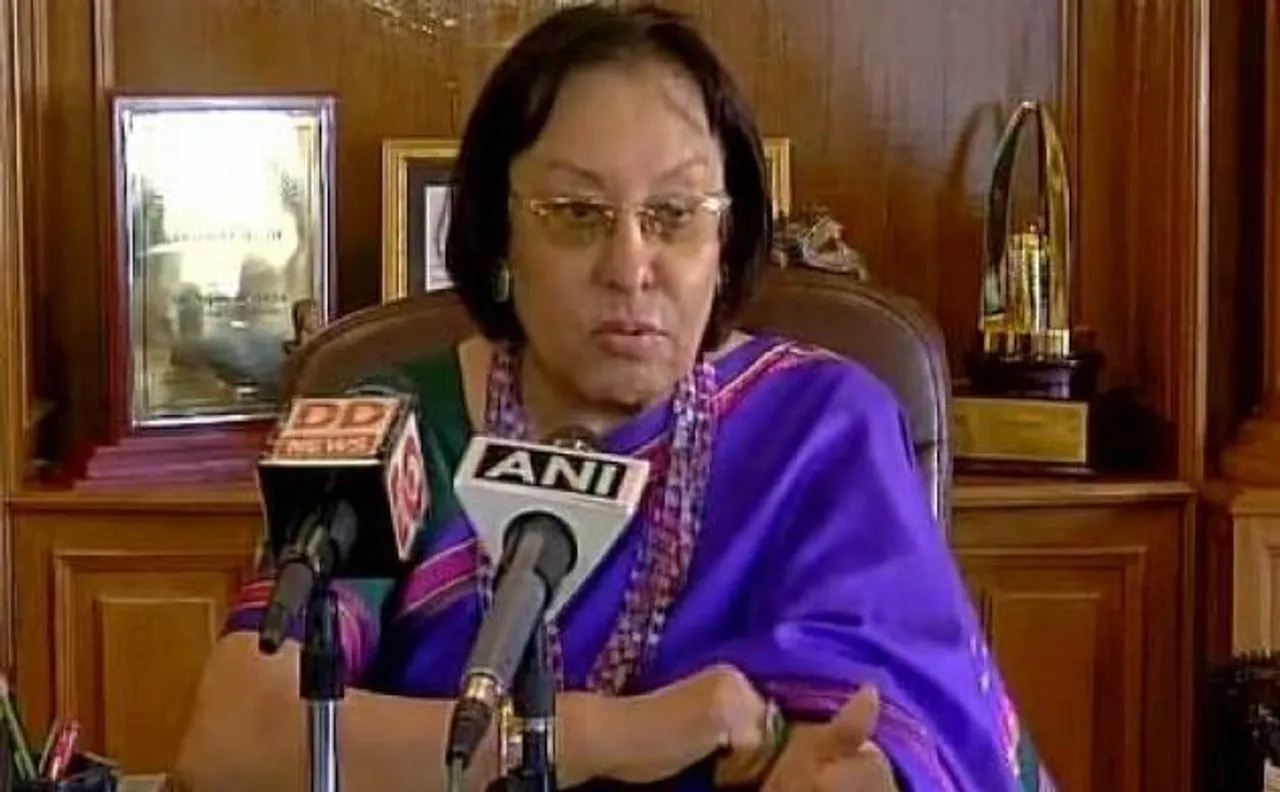 Manipur Governor Najma Heptulla asks Congress CM O Ibobi Singh to submit resignation