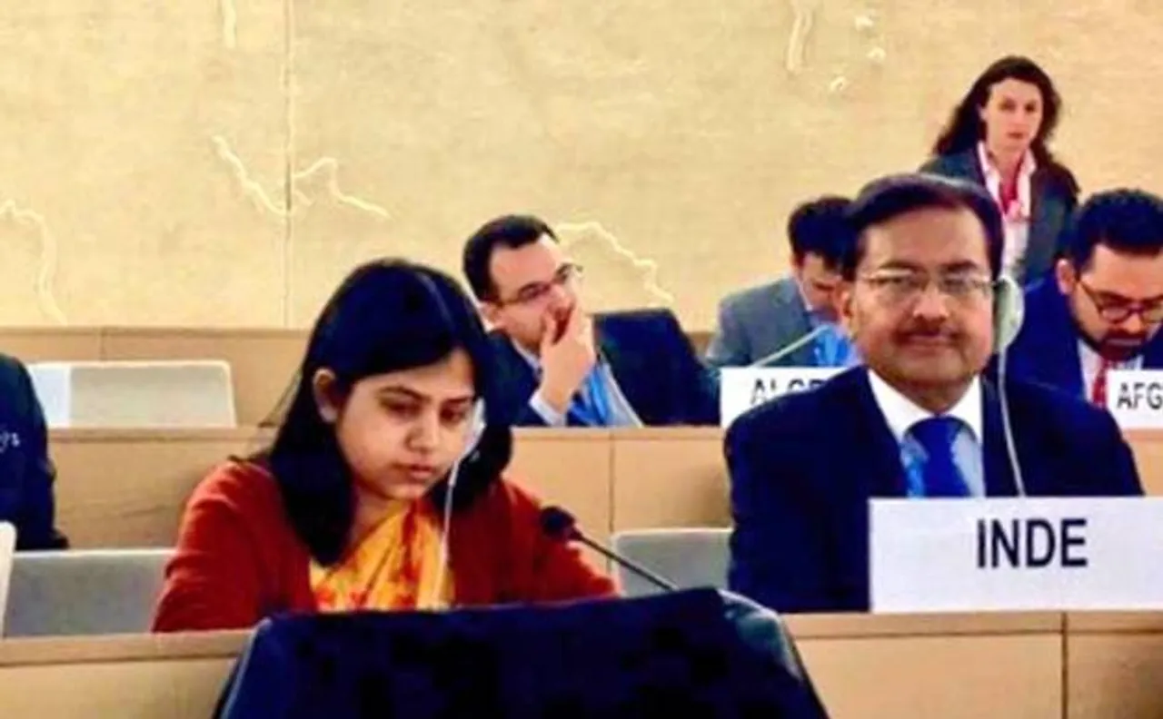 Pakistan a terror hub, has illegaly occupied J-K portion: India at UNHRC