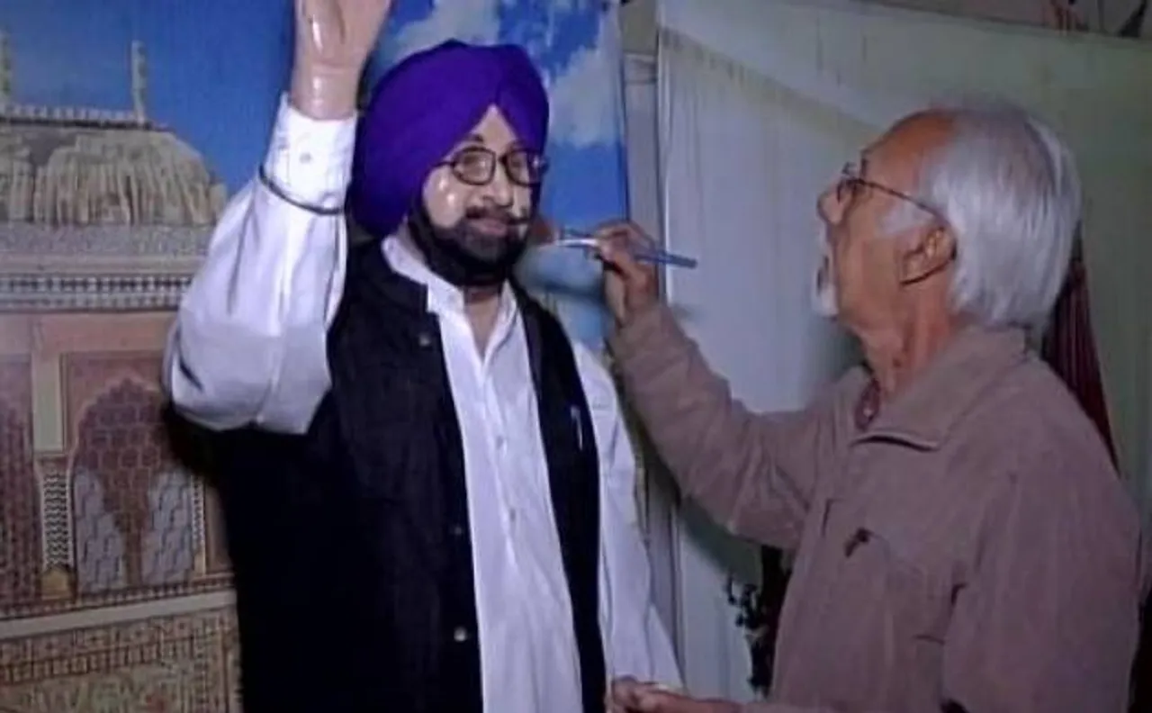 Punjab Assembly: Captain Amarinder Singhâ€™s wax statue made in Ludhiana before swearing-in ceremony today 