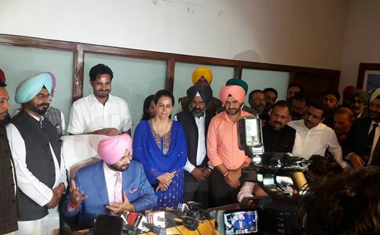Video | I am a soldier of Amarinder Singh and Rahul Gandhi who will serve people of Punjab: Navjot Singh Sidhu