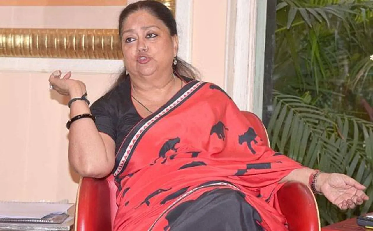 Congress failed to implement its big announcements: Vasundhara Raje