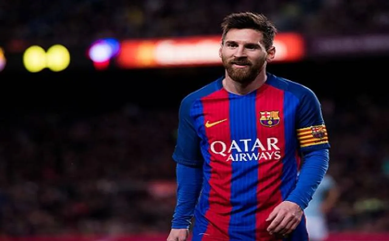 Spanish La Liga: Messi's double strike steers Barcelona to thrilling 4-2 win over 10-man Valencia 