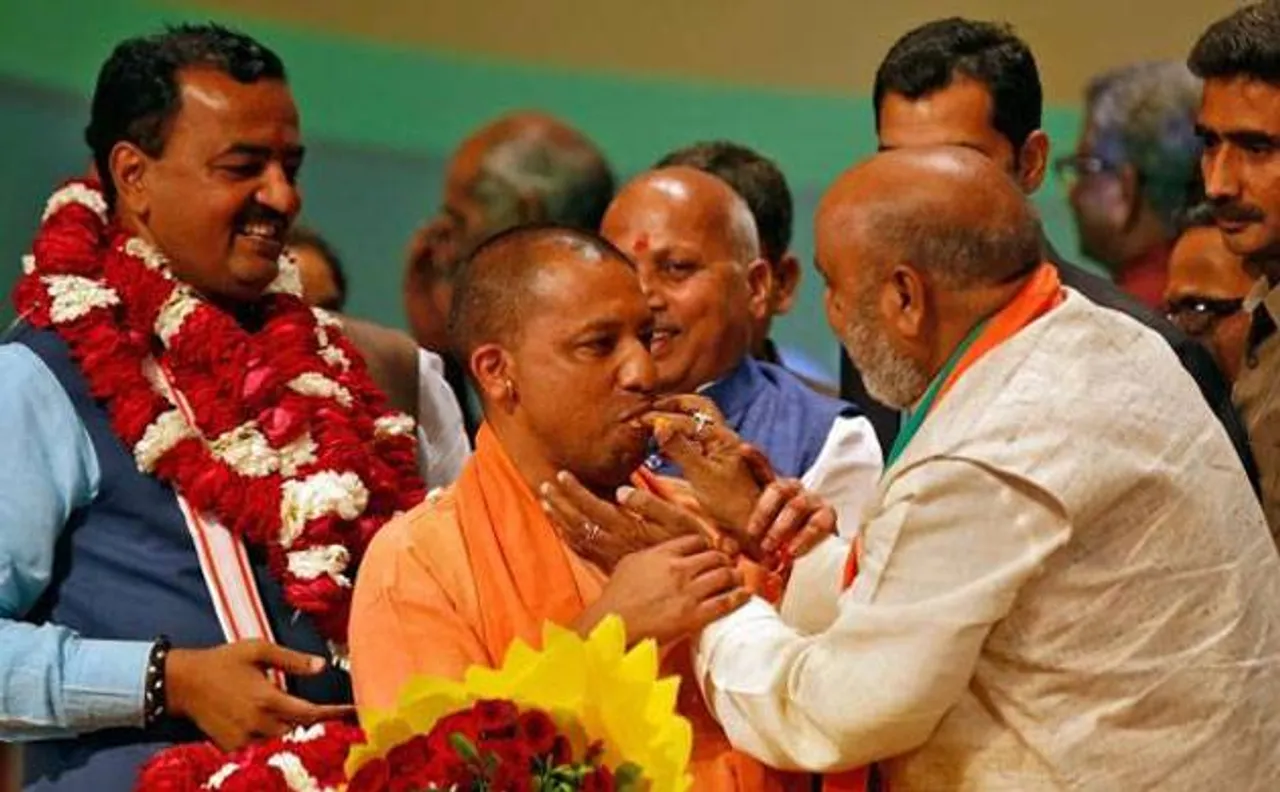 Saints 'purify' UP CM Adityanath's official abode before he moves in