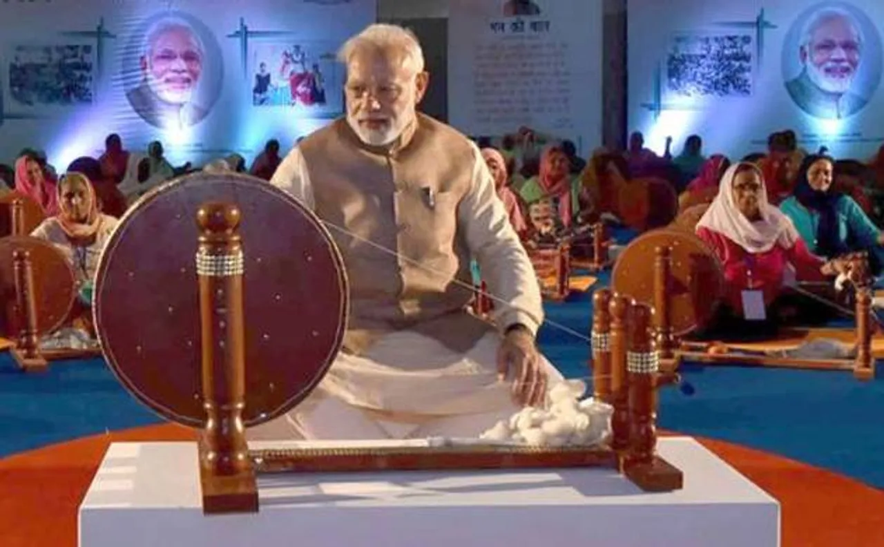 KVIC has not violated any norms by using PM Modi's pic on its diary, calendar: Giriraj Singh