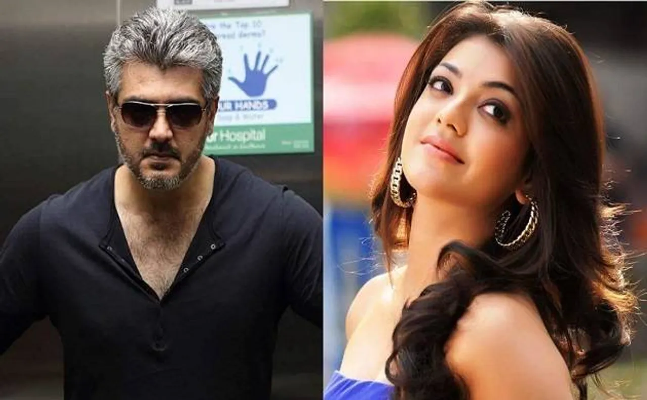 Kajal Aggarwal & Ajith pair up for upcoming Tamil flick 'Vivegam'