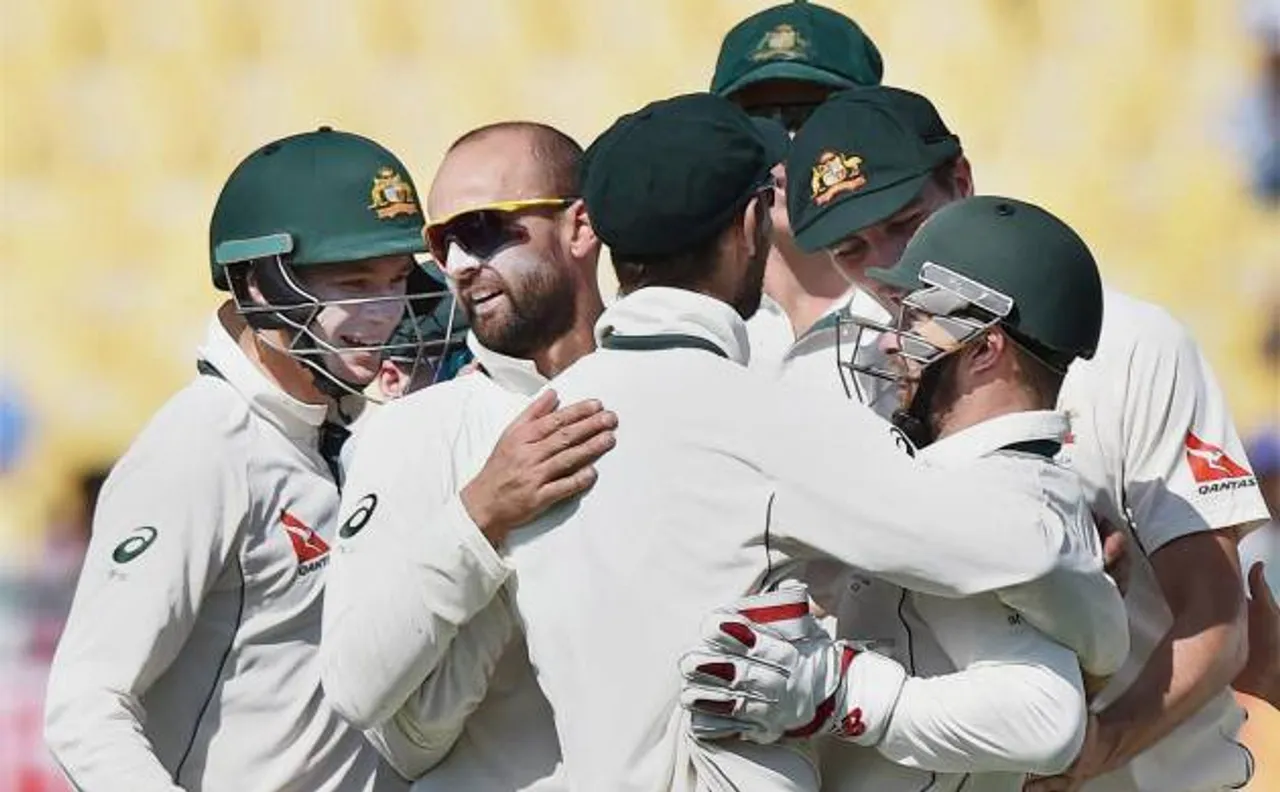 India vs Australia, Dharamsala Test: Lyon uproots Indian middle order; Hosts 52 run behind 