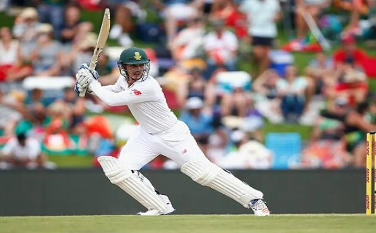 Quinton de Kock's defiant 90 propels South Africa to 314 against New Zealand in Hamilton Test