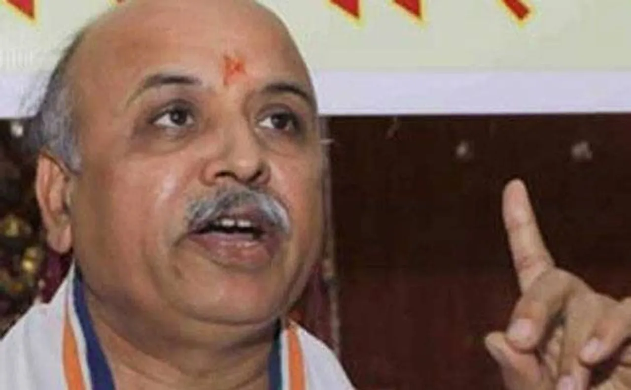 VHP leader Pravin Togadia asks Centre to enact law to build Ram temple in Ayodhya