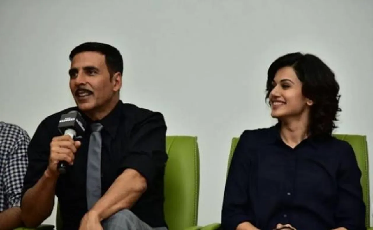 Taapsee finds it intimidating to do an action film with Akshay