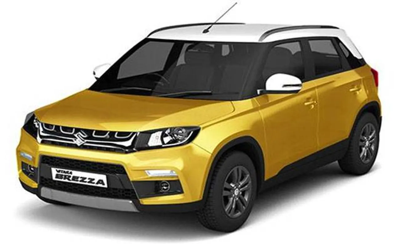 Maruti Vitara Brezza sales cross over 1.1 lakh units in 1st year of launch