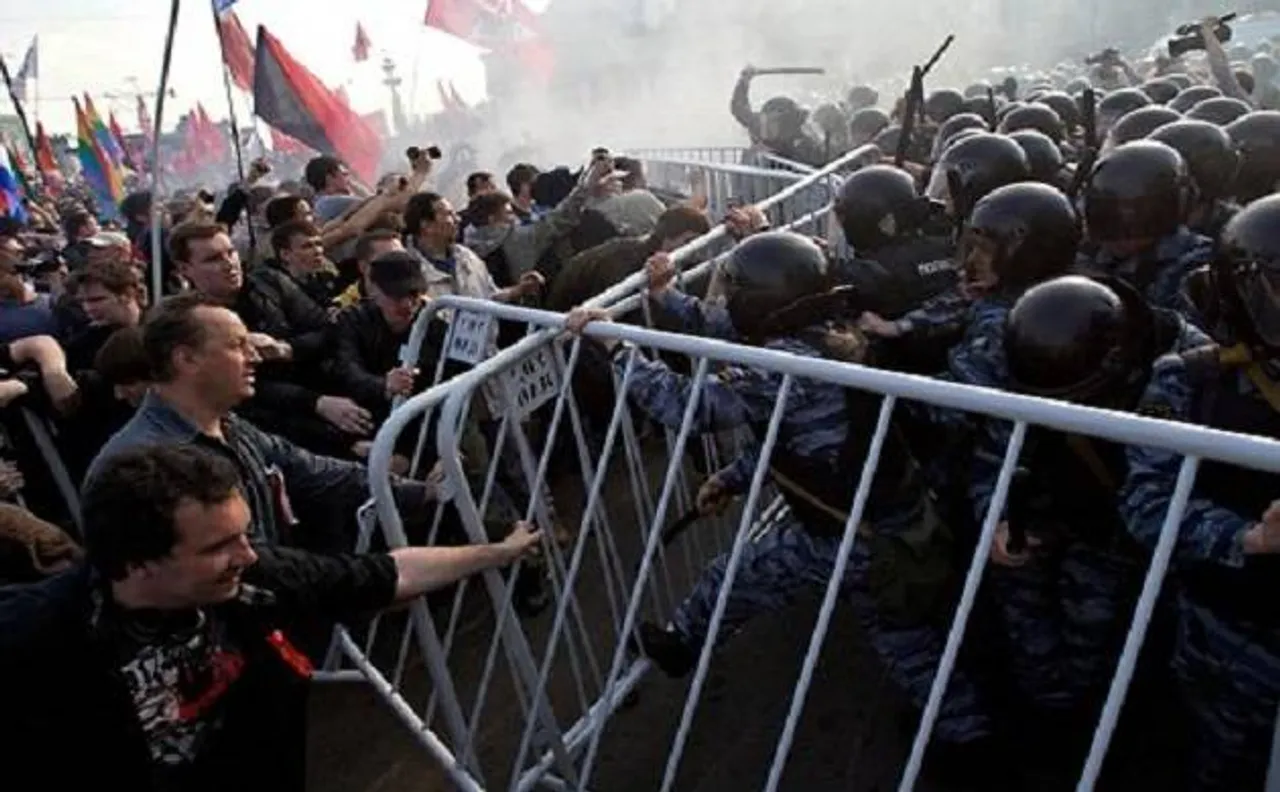 Anti-Putin protest in Russia: Opposition leader among arrested