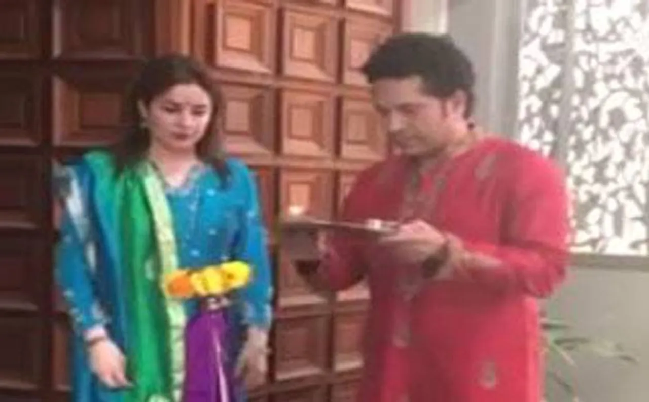 Sachin Tenedulkar takes to Facebook to wish fans happy Gudi padwa