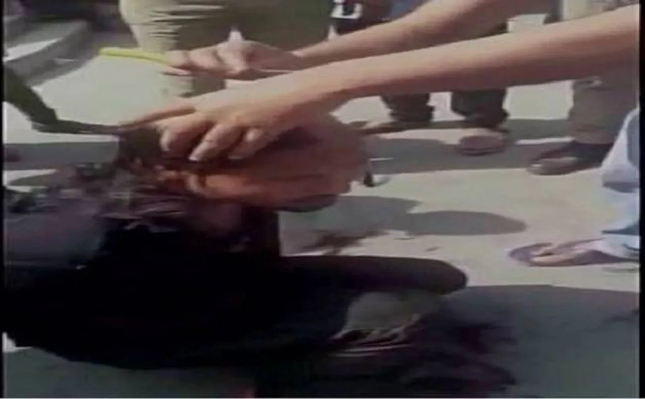  Video | Three UP cops suspended after locals shave off boyâ€™s head in their presence