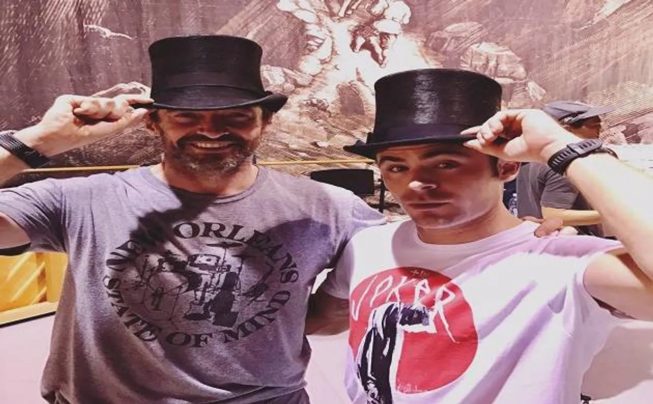 Hugh Jackman saved Zac Efron from fire on the set of 'The Greatest Showman'