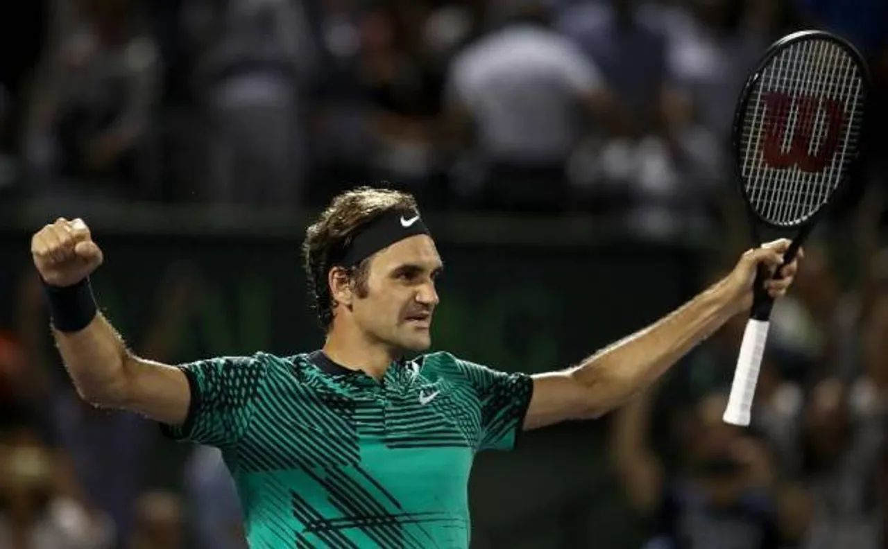 Roger Federer thumps arch rival Rafael Nadal 6-3,6-4 to clinch 3rd Miami Open title