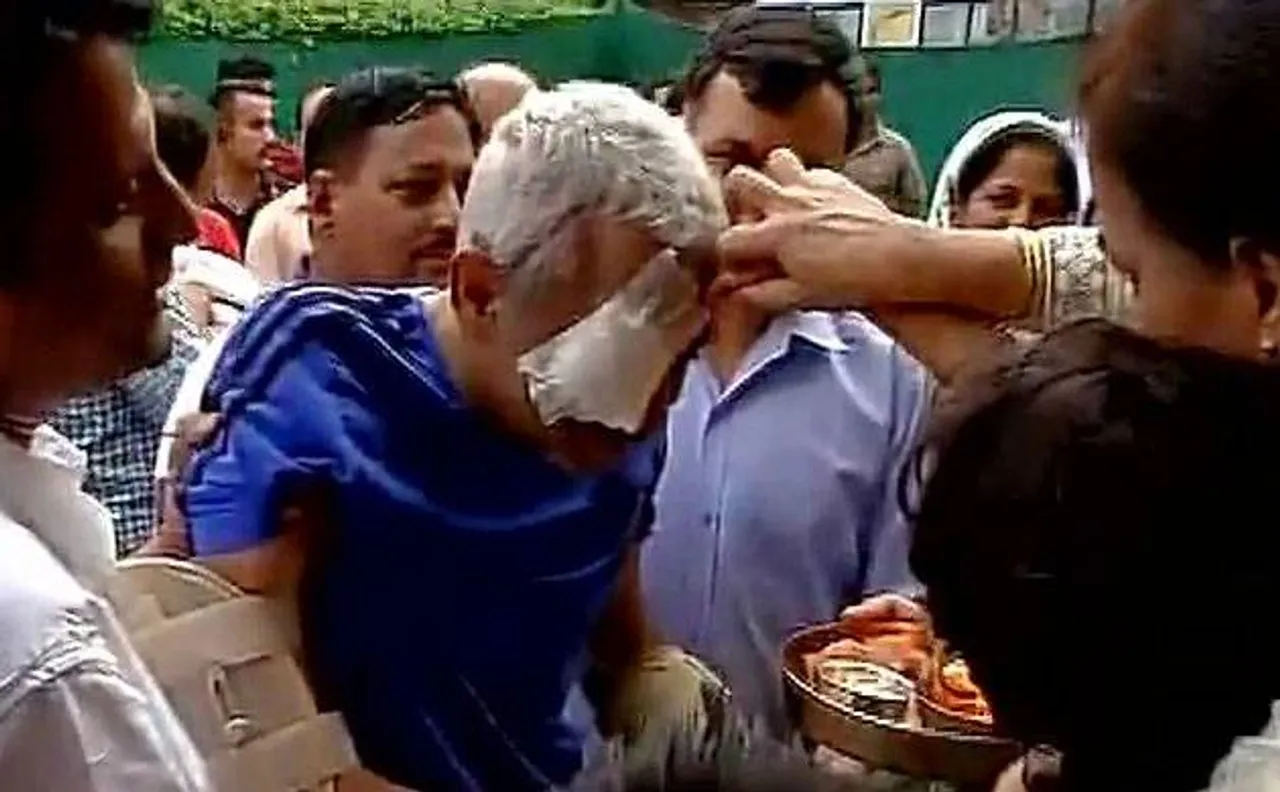 CRPF's Chetan Cheeta who took 9 bullets while fighting militants in J-K springs back to life