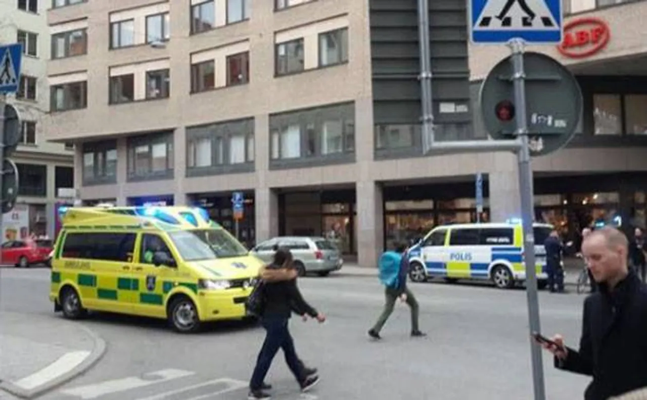 Stockholm attack: 3 dead as a truck crashes into store near Indian Embassy; Swedish PM calls it terror attack