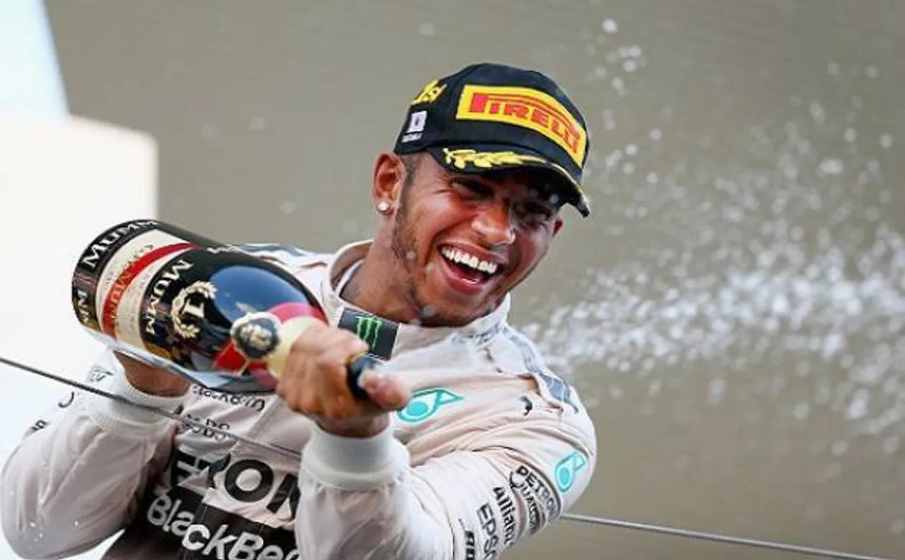 Mercedes driver Lewis Hamilton wins Chinese grand prix