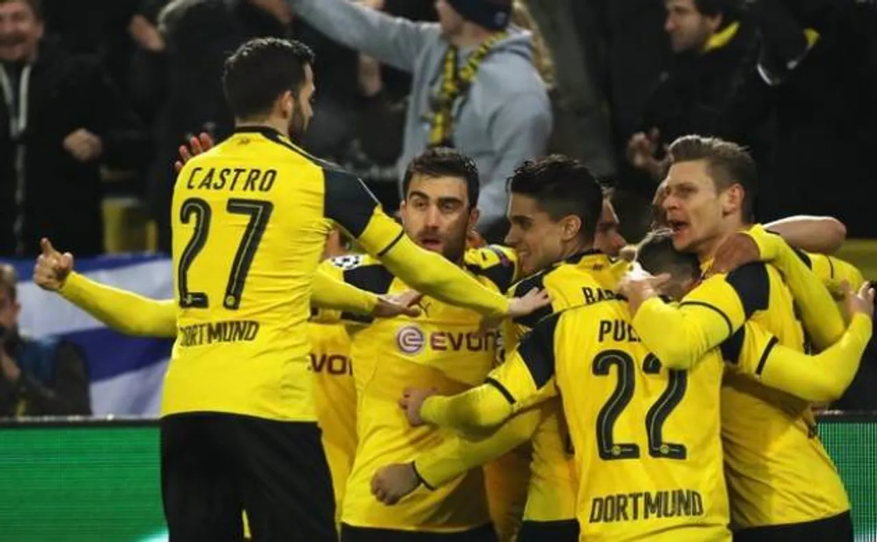 German soccer team Borussia Dortmund bus hit by explosion before Champions League match 